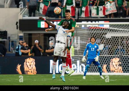 Während des Finales des CONCACAF 2023 Gold Cup am Sonntag, den 16. Juli 2023, im SoFi-Stadion In Inglewood, Kalifornien. Mexiko besiegte Panama 1-0. (Jon Endow/Bild: SpO Stockfoto