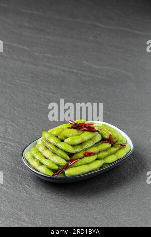 Edamam oder pflanzliche Sojabohne oder grüne Sojabohne Stockfoto