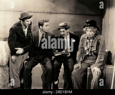 Marx Brothers Ein Tag im Zirkus Stockfoto