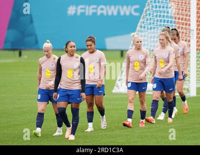 Lauren James aus England während eines Trainings im Spencer Park, Brisbane, Australien. Bilddatum: Dienstag, 18. Juli 2023. Stockfoto