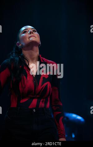 Toronto, Kanada. 17. Juli 2023. Lauren Spencer-Smith tritt bei der Mirror Tour in Toronto vor einem ausverkauften Publikum auf: Bobby Singh/Alamy Live News Stockfoto