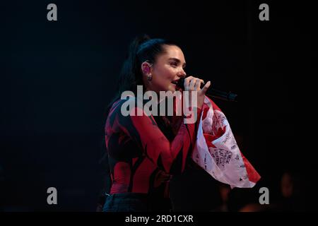 Toronto, Kanada. 17. Juli 2023. Lauren Spencer-Smith tritt bei der Mirror Tour in Toronto vor einem ausverkauften Publikum auf: Bobby Singh/Alamy Live News Stockfoto