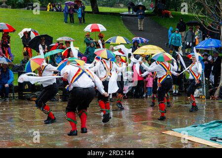 Mendip Morris, Tanz im rai am Buxton Day of Dance 2023 Stockfoto