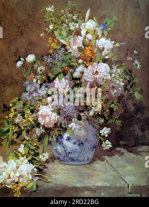 Pierre-Auguste Renoir – Frühlingsbouquet Stockfoto