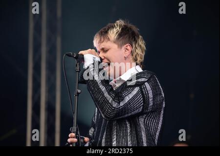 Conor Mason von Nothing But Thieves tritt bei TRNSMT im Glasgow Green Glasgow auf Stockfoto