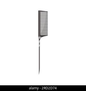 Abbildung einer dünnen Haarbürste Stock Vektor