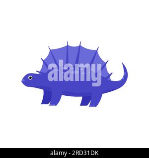 Lila Dinosaurier-Illustration Stock Vektor