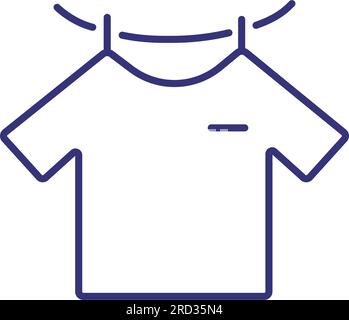 Symbol für Trocknungslinie Stock Vektor