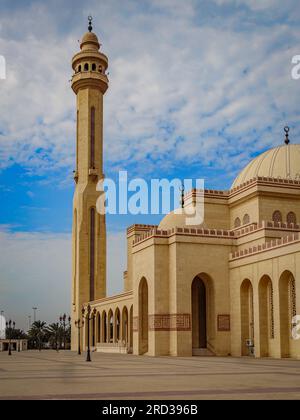 Al-Fateh-Moschee in der Stadt Manama, Bahrain Stockfoto