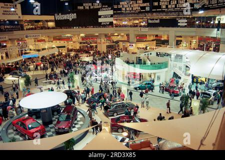 Earls Court Motorshow in London 1993. Stockfoto