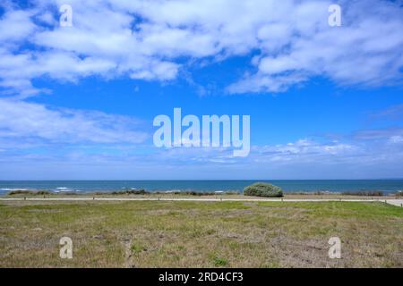 Malerisches Pointe Saint Gildas, Loire Atlantique Fr. Stockfoto