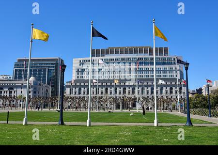 Earl Warren Building, Supreme Court of California, San Francisco, Kalifornien, USA, Nordamerika Stockfoto