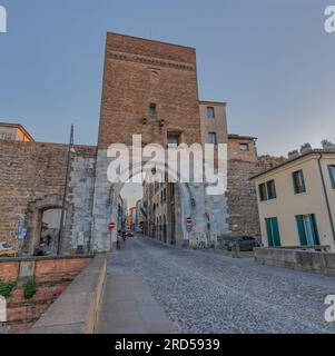 Porta e Ponte Molino in Padua, Italien Stockfoto