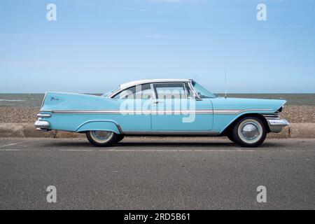 1959 Plymouth Fury klassischer amerikanischer Familienwagen in Standardgröße Stockfoto