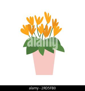 Blumen in vase Stock Vektor