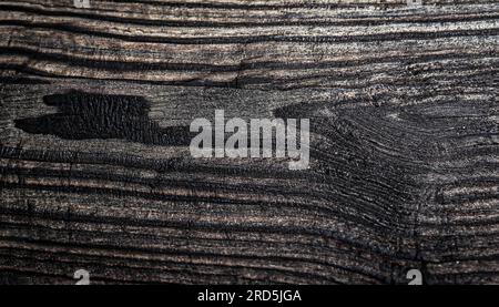 Schwarz Holz. Teure Ebenholz. Stockfoto