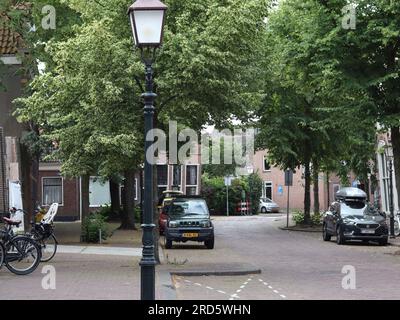 Straßen in Hoorn, Niederlande Stockfoto