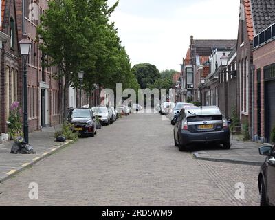 Straßen in Hoorn, Niederlande Stockfoto