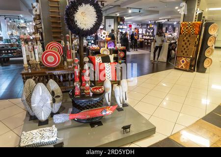 ODER Tambo International Airport Duty Free Shops, Johannesburg, Südafrika Stockfoto