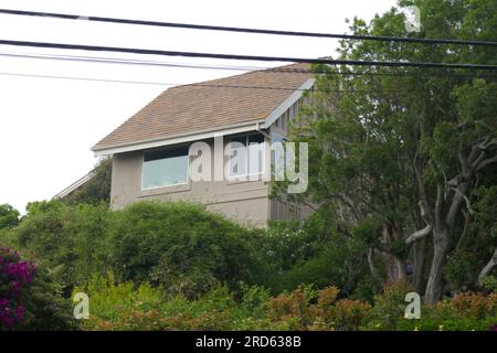 Malibu, Kalifornien, USA 16. Juli 2023 Red Hot Chili Peppers Singer/Musiker Anthony Kiedis Heim/Haus in Malibu, Kalifornien, USA. Foto: Barry King/Alamy Stock Photo Stockfoto