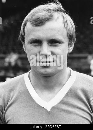 Wittkamp, Hans-Juergen, * 23,7.1947, deutscher Fußballspieler, Mittelfeldspieler für FC Schalke 04 1967 - 1971, ADDITIONAL-RIGHTS-CLEARANCE-INFO-NOT-AVAILABLE Stockfoto