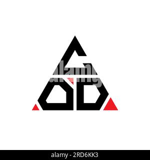 CSB-Logo mit Dreiecksbuchstaben und Dreiecksform. CSB-Dreieck-Logo-Monogramm. CSB-Dreieck-Vektorvorlage mit roter Farbe. KABELJAU-Triangul Stock Vektor