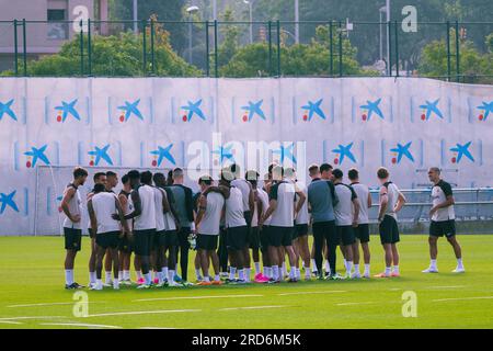 Sant Joan Despí, Spanien, 19, Juli 2023. Spanien – Fußball – FC Barcelona – Trainning-Session. Kredit: Joan G/Alamy Live News Stockfoto