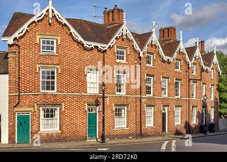 Old Town Houses, Stratford-upon-Avon, England, Großbritannien Stockfoto