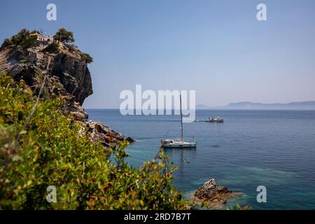 Skopelos Griechenland Stockfoto