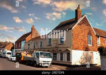 Disused Royal Mail Pub, Lydd, Kent, England Stockfoto