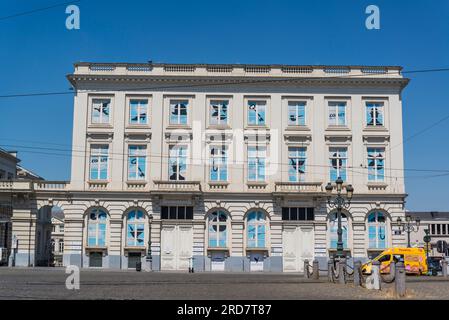 Hôtel du Lotto, Heimat des Magritte-Museums, Brüssel, Belgien Stockfoto