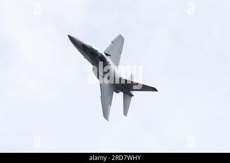 Italienische Air Force Alenia Aermacchi T-346A Master Jet Flugzeug am Royal International Air Tattoo, RIAT, Airshow, RAF Fairford, Gloucestershire, UK Stockfoto