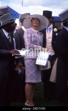 Prinzessin Michael of Kent im Derby, Epsom 4. Juni 2005 Foto vom Henshaw Archive Stockfoto