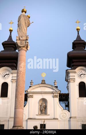 Bundeslade, Basilika, Györ, West-Transdanubien, Ungarn, Europa Stockfoto