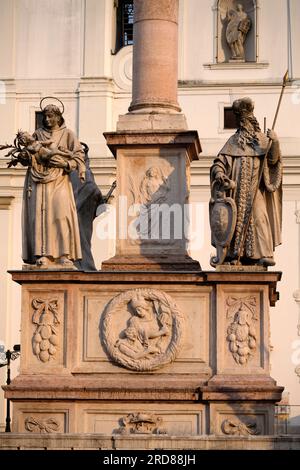 Bundeslade, Basilika, Györ, West-Transdanubien, Ungarn, Europa Stockfoto