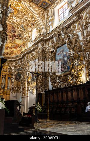 Innere der Kathedrale von Saint Gerland oder San Gerlando in der Altstadt von Agrigento, Sizilien, Italien, Stockfoto