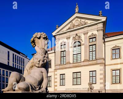 Fryderyk Chopin Museum, Ostrogski Palast, Warschau, Masowische Woiwodschaft, Polen, Europa Stockfoto