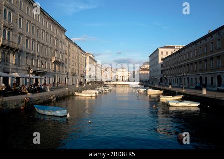 Canale Grande, Triest, Friaul-Julisch Venetien, Italien, Europa Stockfoto