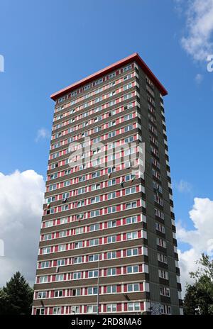 7Divis Tower in West Belfast Stockfoto