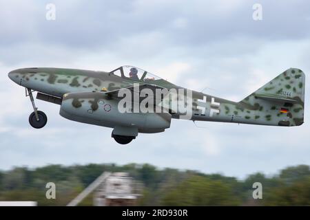 Messerschmitt Me 262 auf der Royal International Air Tattoo 2023. Stockfoto