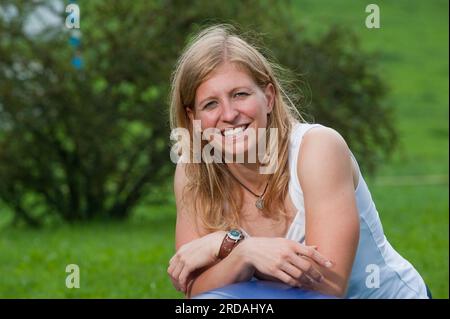 Franziska Hildebrand Biathlon Privataufnahmen Stockfoto