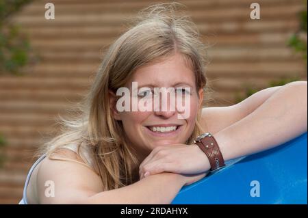 Franziska Hildebrand Biathlon Privataufnahmen Stockfoto
