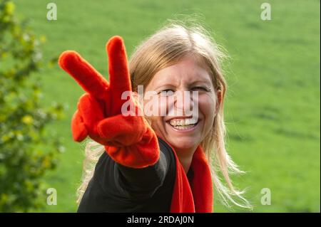 Franziska Hildebrand Biathlon Privataufnahmen Stockfoto