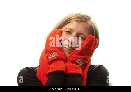 Franziska Hildebrand Biathlon Privataufnahmen Stockfoto
