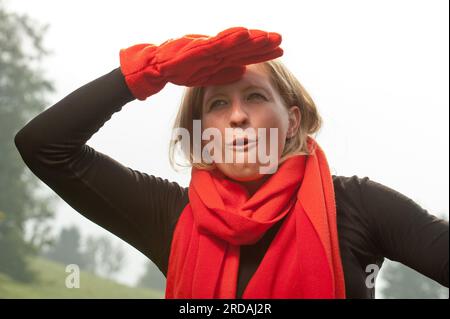 Franziska Hildebrand Biathlon Privataufnahmen Stockfoto