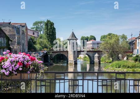 L'Ornain Bar-le-Duc Mause Grande Est Frankreich Stockfoto