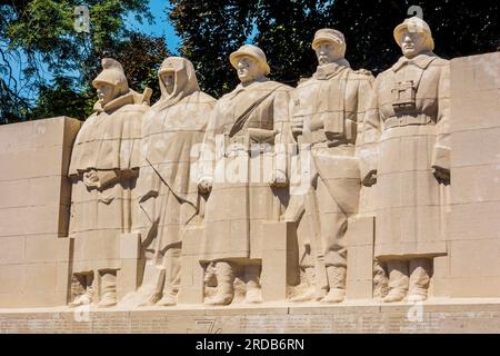 Verdun war Memorial Monument aux Enfants de Verdun Morts pour la France Verdun Meuse Grande Est Frankreich Stockfoto