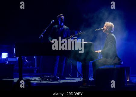 Italien 19. Juli 2023 Tom Odell lebt in Anfiteatro del Vittoriale Gardone Riviera © Andrea Ripamonti / Alamy Stockfoto