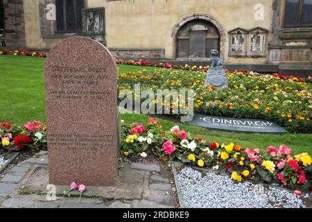 Grey Friars Bobby Statue Edinburgh Stockfoto