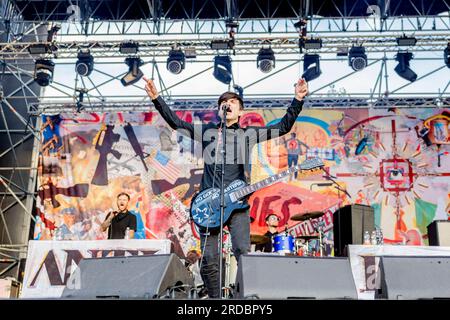 Italien 02 Juni 2023 Anti-Flag Live beim Slam Dunk Italy Festival Bellaria-Igea Marina © Andrea Ripamonti / Alamy Stockfoto